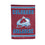 Embossed Suede Flag, GDN Size, Colorado Avalanche