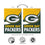 Green Bay Packers Burlap Flag House Size - Sports Gifts, Sports Memorabilia, Sports Collectibles, Fan Shop