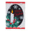 Merry Christmas Holly Applique House Flag