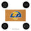 Coir Mat, 16"x28", Los Angeles Rams