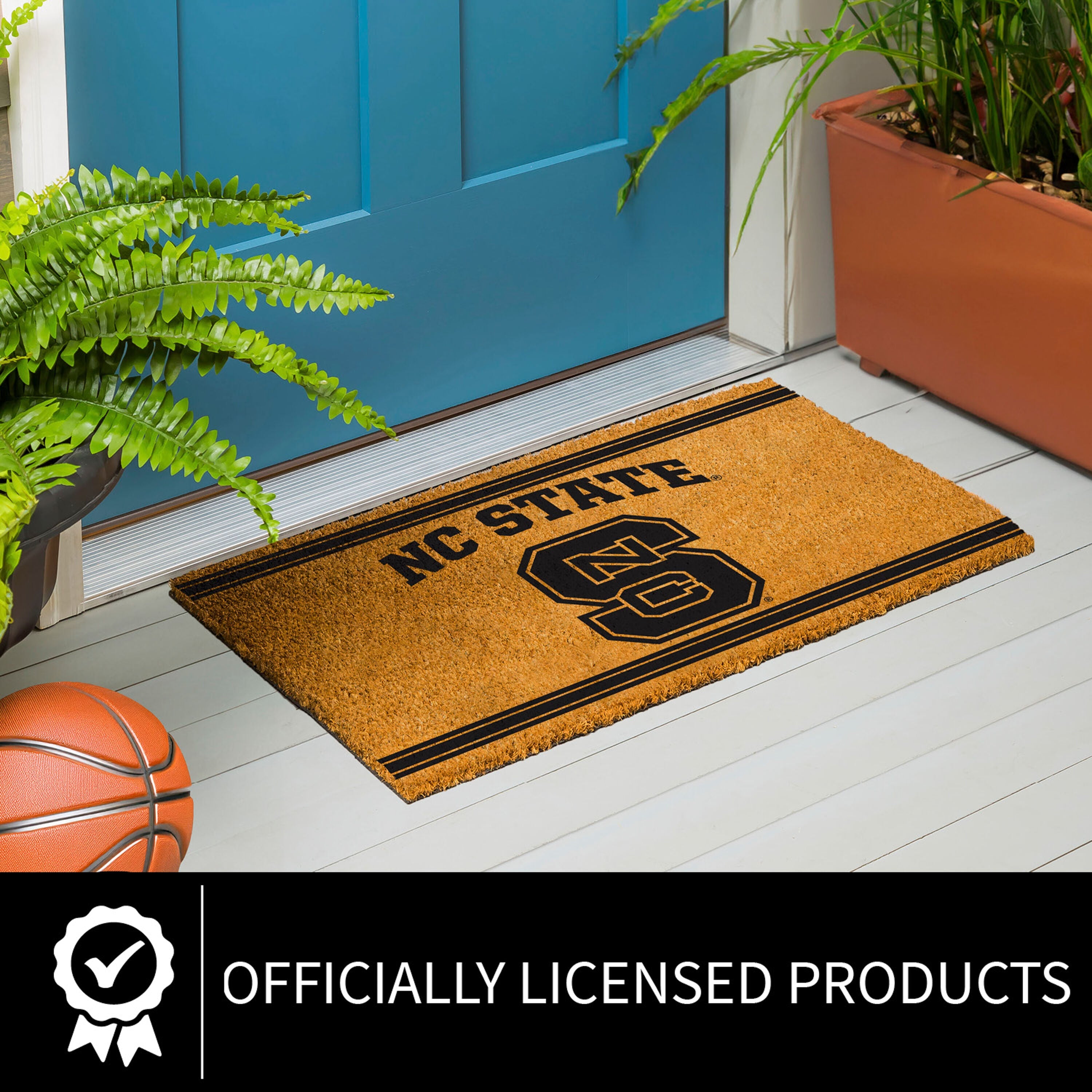 North Carolina State University, Coir Mat 1C - Sports Gifts, Sports Memorabilia, Sports Collectibles, Fan Shop
