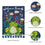 Whimsical Frog Garden Applique Flag