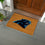 Coir Mat, 16"x28", Carolina Panthers