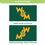 William & Mary Single Sided Flag w/ 2 Grommets, 3'x5'
