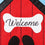 Welcome to the Dog House Garden Applique Flag