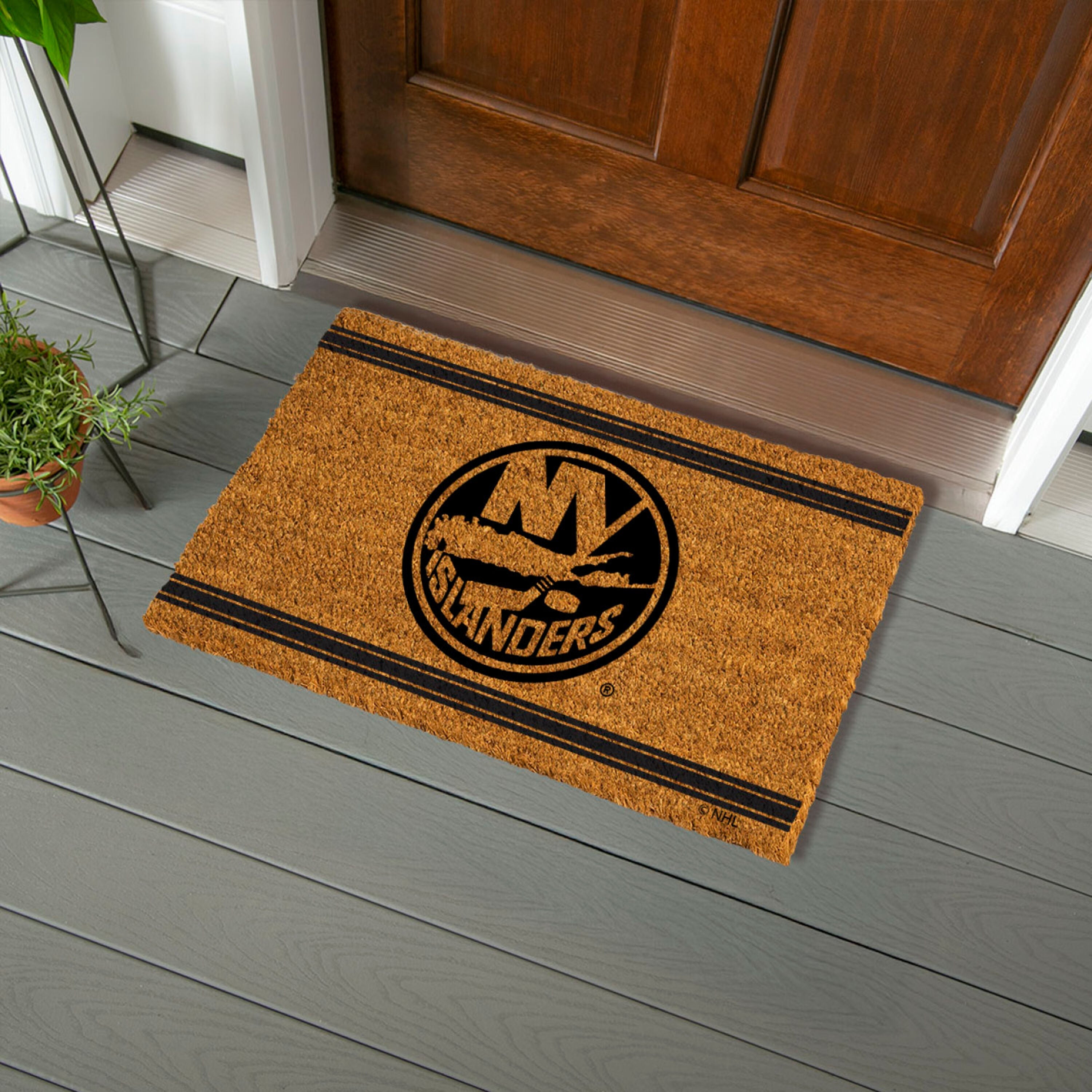 New York Islanders, Coir Mat 1C - Sports Gifts, Sports Memorabilia, Sports Collectibles, Fan Shop
