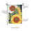 Sunflowers Suede Garden Flag - Sports Gifts, Sports Memorabilia, Sports Collectibles, Fan Shop