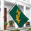 William & Mary Single Sided Flag w/ 2 Grommets, 3'x5'