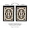 Cambridge Monogram Garden Applique Flag, Letter H