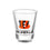 Cincinnati Bengals 4-Piece Ceramic and Glass 2oz. Shot Glass Set