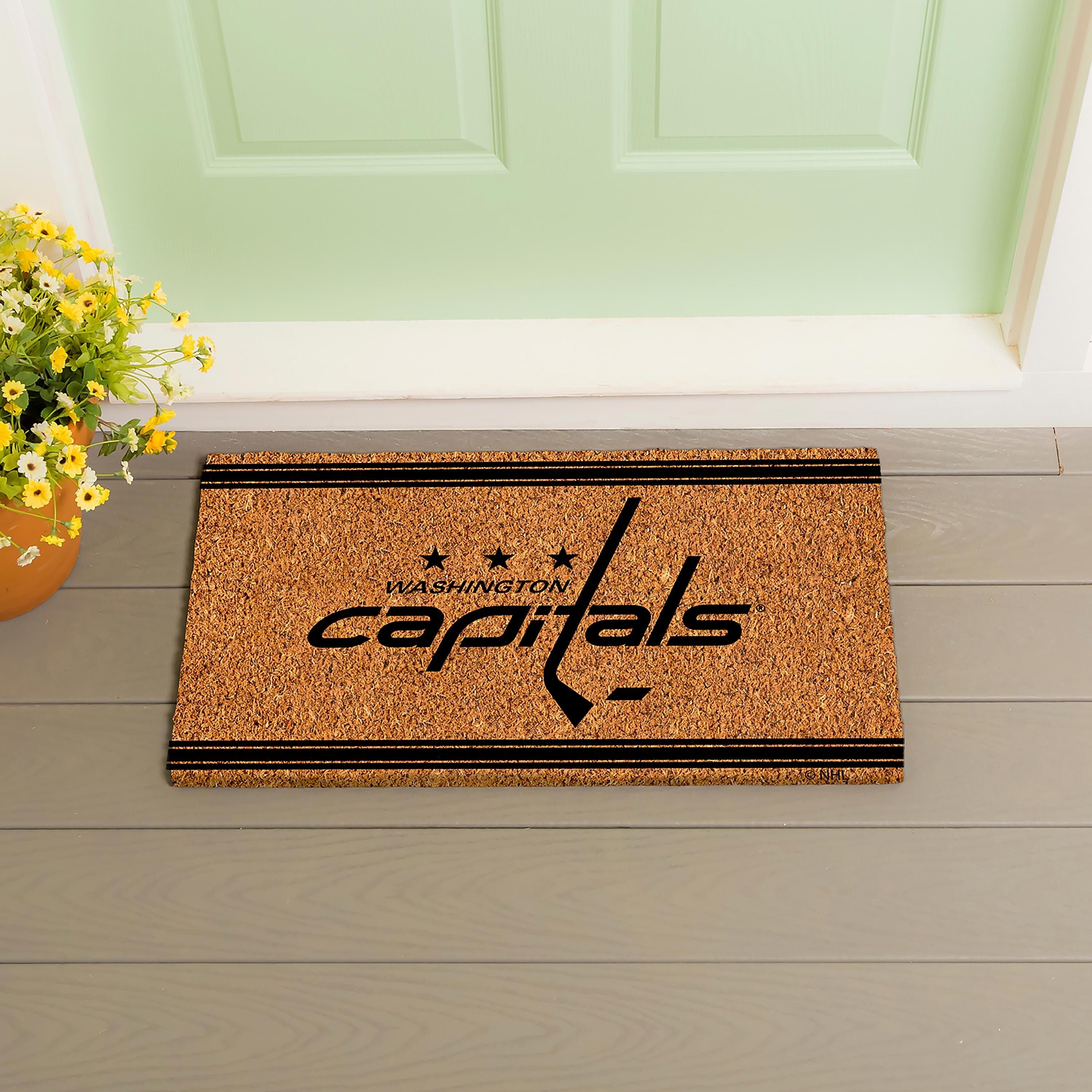 Washington Capitals, Coir Mat 1C - Sports Gifts, Sports Memorabilia, Sports Collectibles, Fan Shop