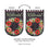 Welcome Wreath Applique Garden Flag