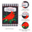 Merry Christmas Cardinal Applique Garden Flag