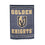 Embossed Suede Flag, GDN Size, Vegas Golden Knights - Sports Gifts, Sports Memorabilia, Sports Collectibles, Fan Shop
