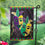 Mardi Gras Theater Mask Applique Garden Flag - Sports Gifts, Sports Memorabilia, Sports Collectibles, Fan Shop