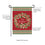 Tis the Season Wreath Burlap Garden Flag - Sports Gifts, Sports Memorabilia, Sports Collectibles, Fan Shop