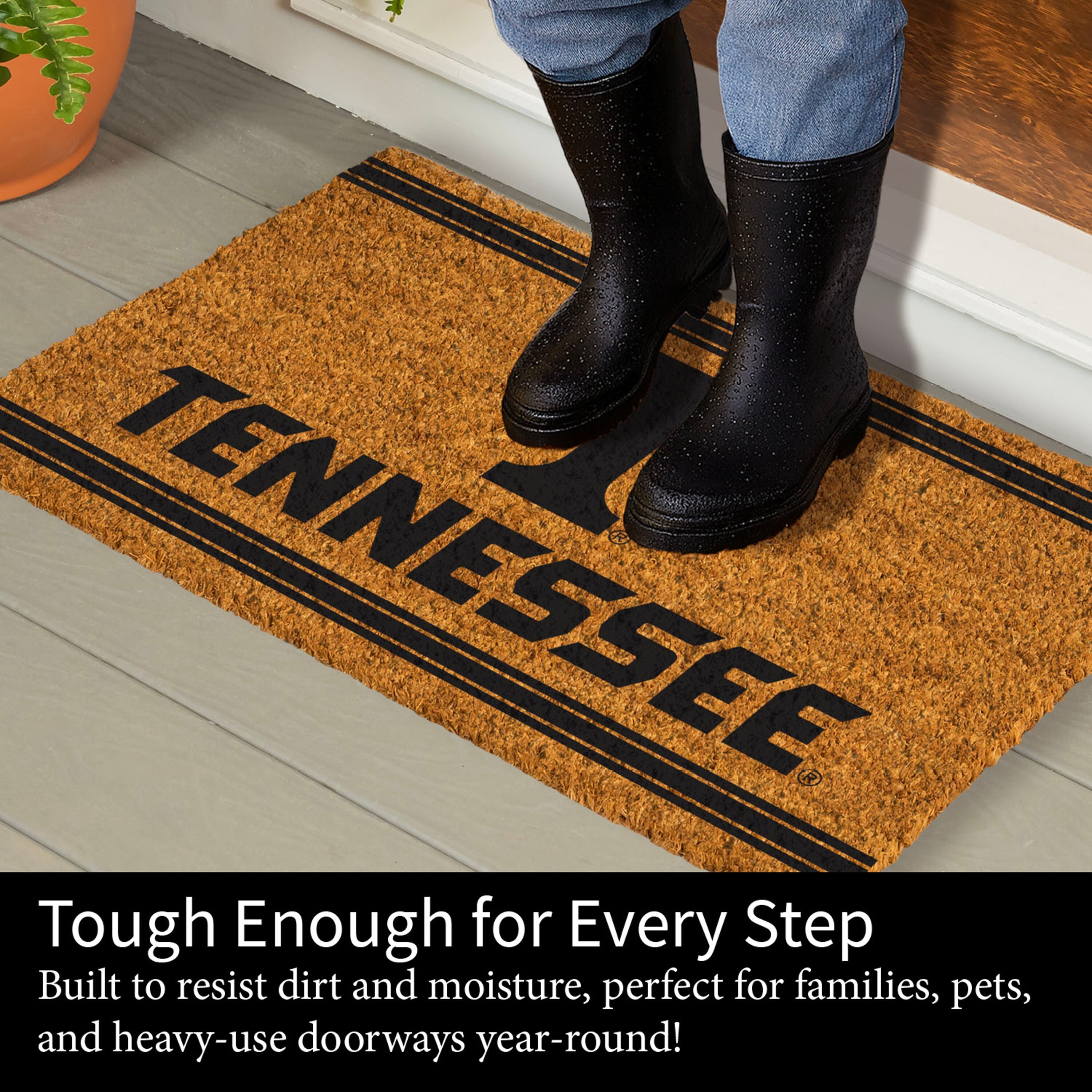 University of Tennessee, Coir Mat 1C - Sports Gifts, Sports Memorabilia, Sports Collectibles, Fan Shop
