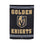 Embossed Suede Flag, GDN Size, Vegas Golden Knights - Sports Gifts, Sports Memorabilia, Sports Collectibles, Fan Shop