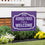 Texas Christian University Coroplast Yard Sign, "Fans Welcome"