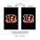 Applique Flag, Reg, Cincinnati Bengals - Sports Gifts, Sports Memorabilia, Sports Collectibles, Fan Shop