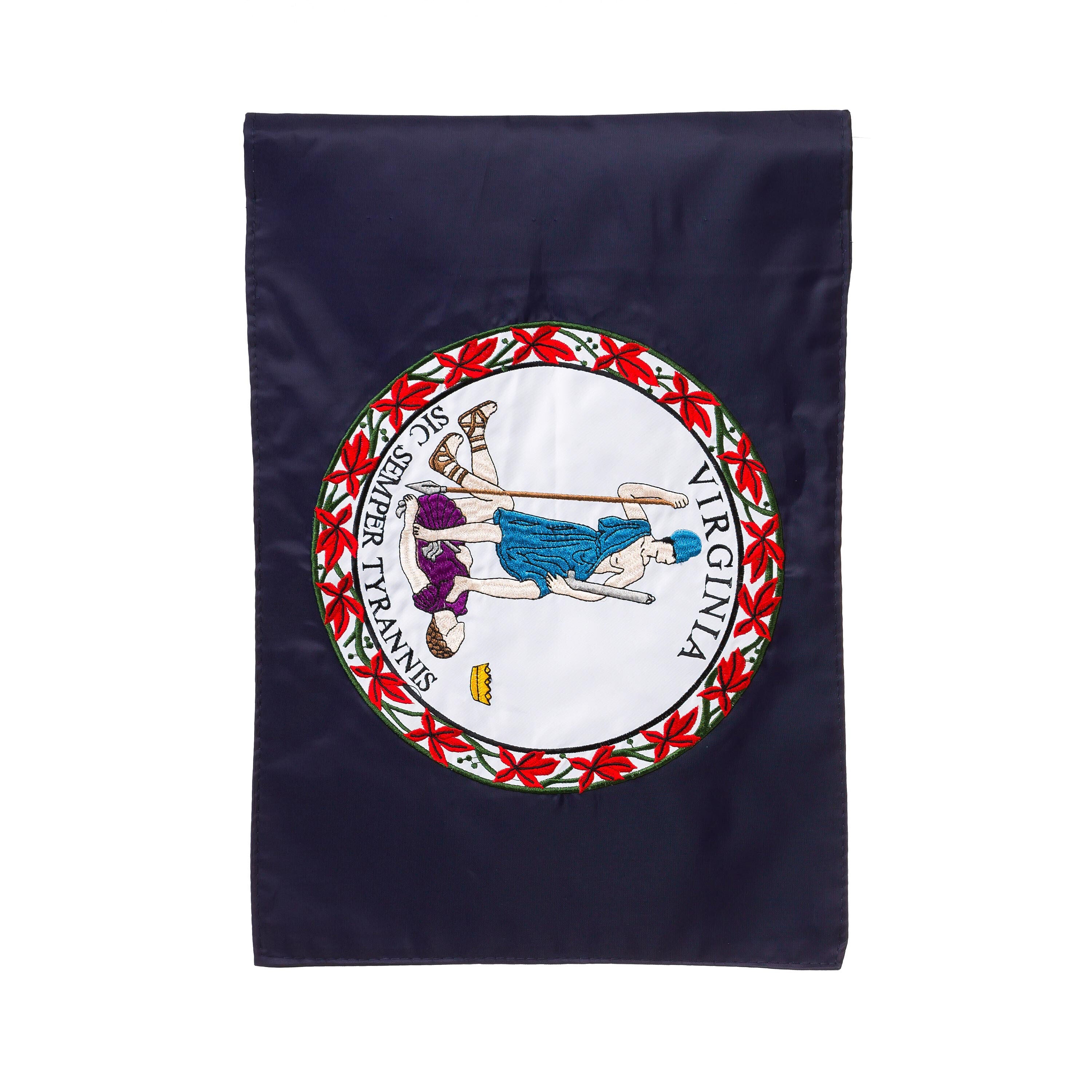 Virginia State Flag Garden Applique Flag