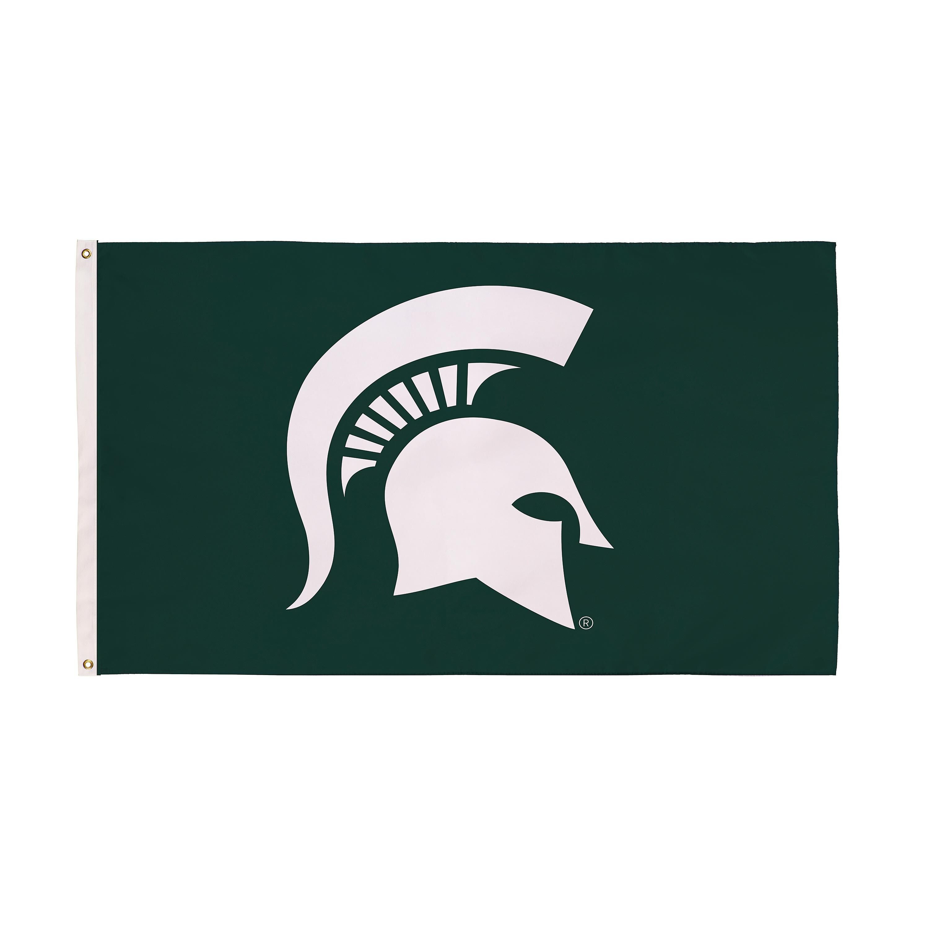 Michigan State University Single Sided Estate Flag with 2 Grommets, 3'x5'
