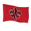 University of Louisana at Lafayette Single Sided Flag w/ 2 Grommets, 3'x5'