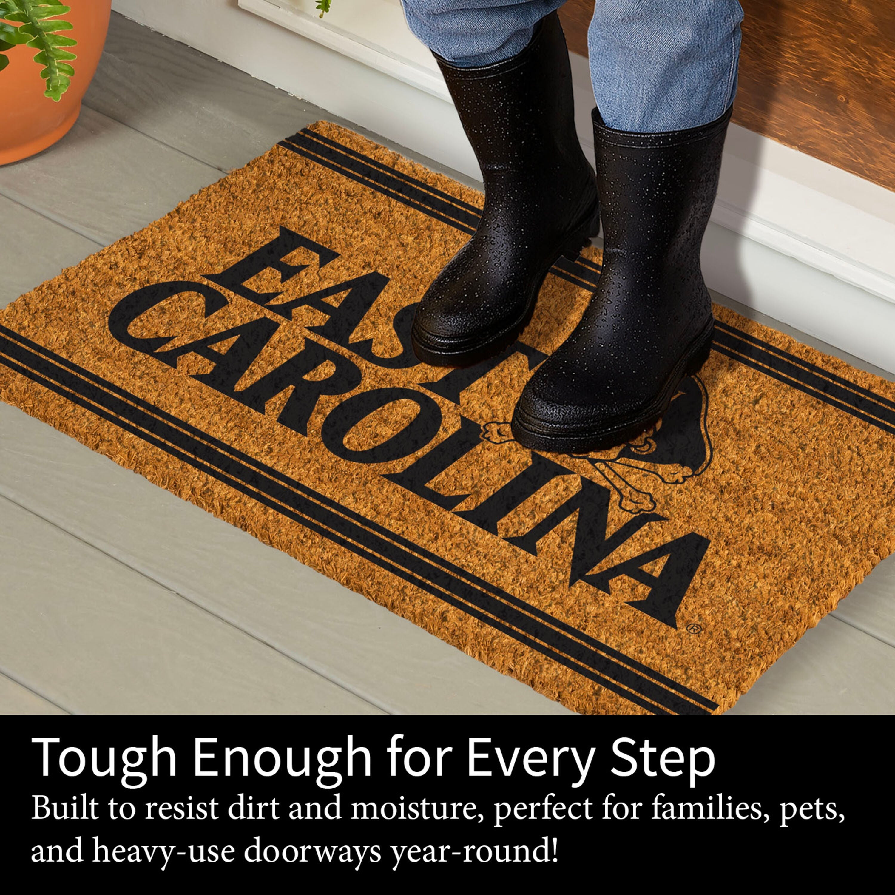 East Carolina University, Coir Mat 1C - Sports Gifts, Sports Memorabilia, Sports Collectibles, Fan Shop