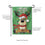 Merry Christmas to All Applique Garden Flag