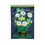 Happy St. Patrick's Day Floral Hat Applique Garden Flag