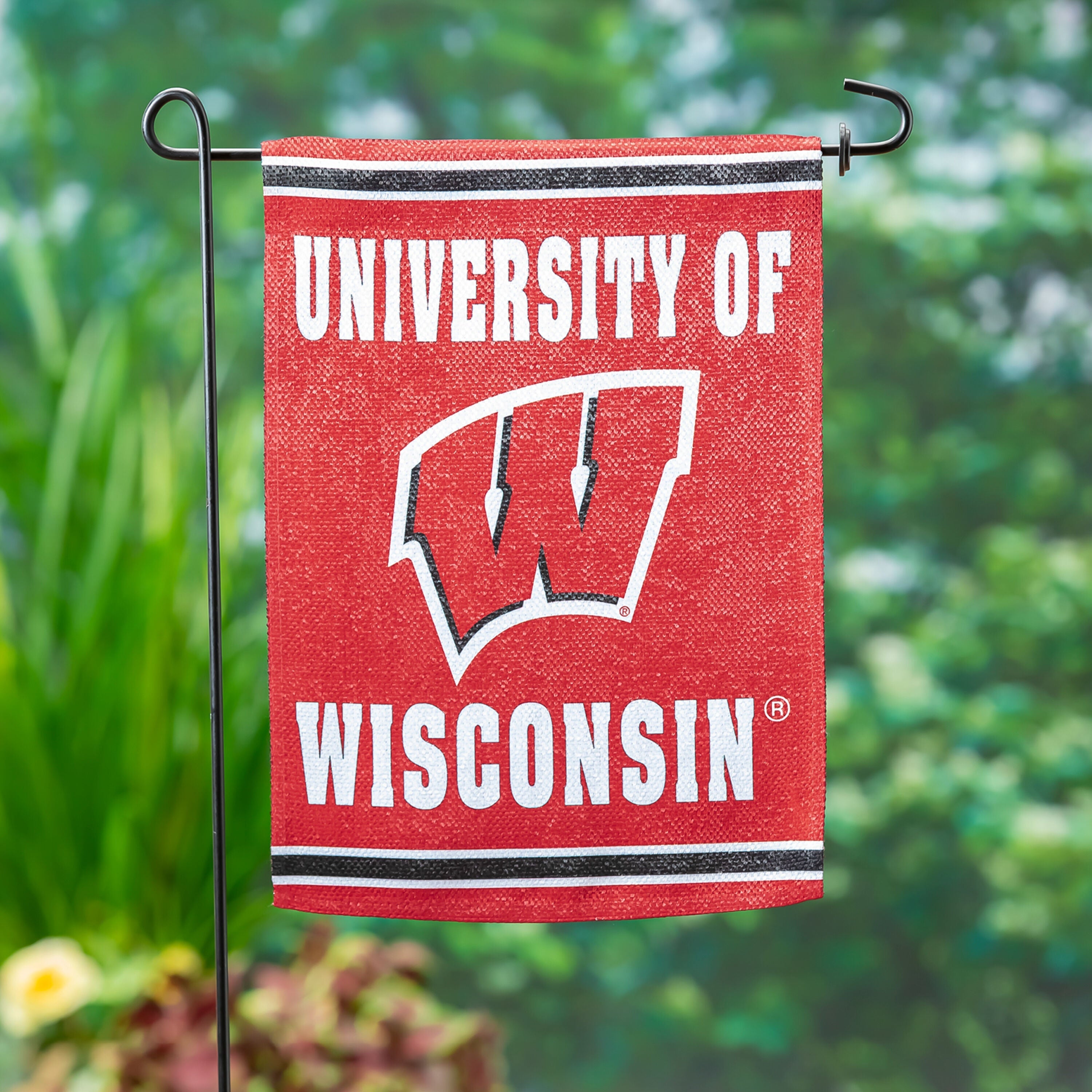 Embossed Suede Flag, GDN Size, University of Wisconsin-Madison - Sports Gifts, Sports Memorabilia, Sports Collectibles, Fan Shop