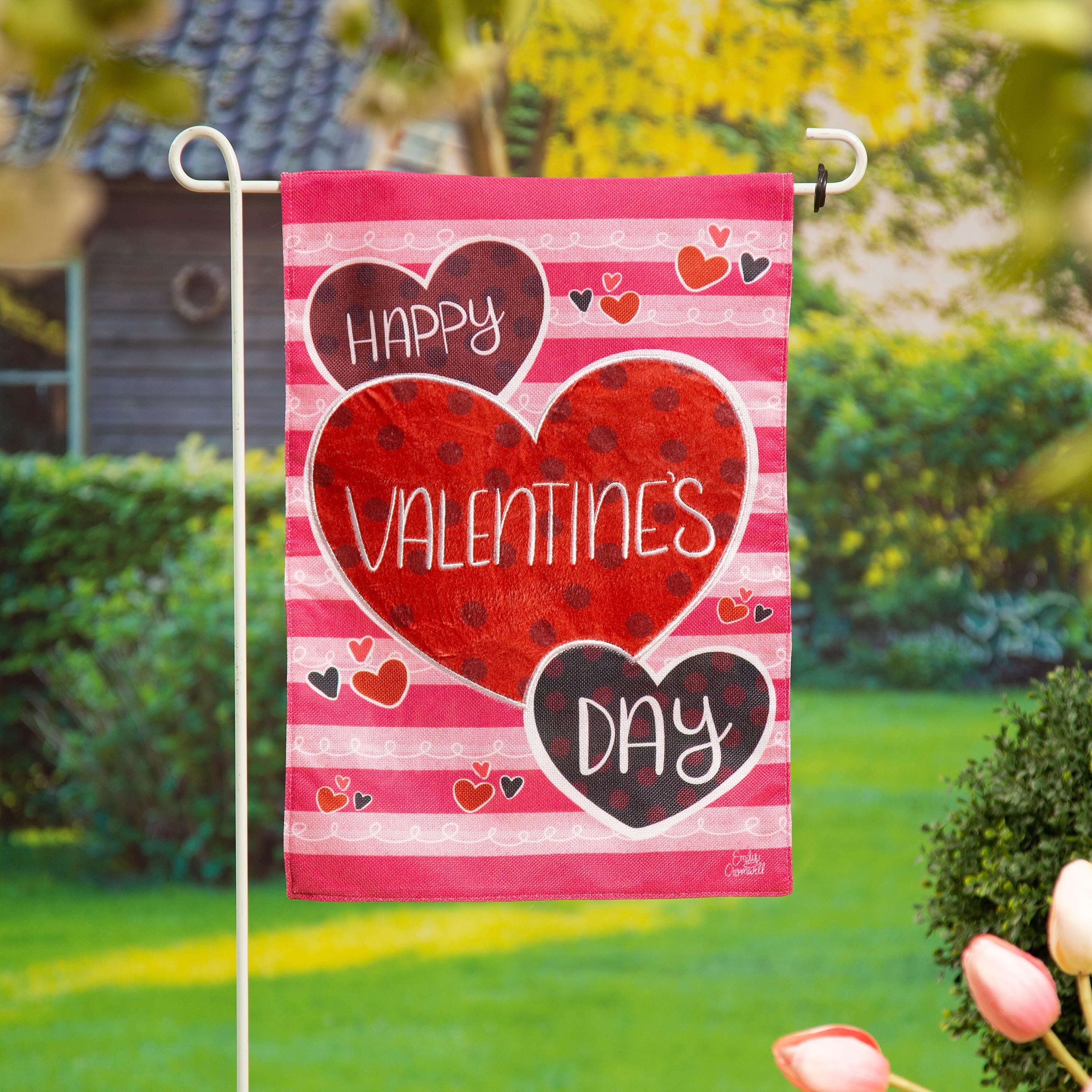 Spring is in the Air Linen Garden Flag - Sports Gifts, Sports Memorabilia, Sports Collectibles, Fan Shop