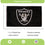 Las Vegas Raiders Single Sided Estate Flag with 2 Grommets, 3'x5'