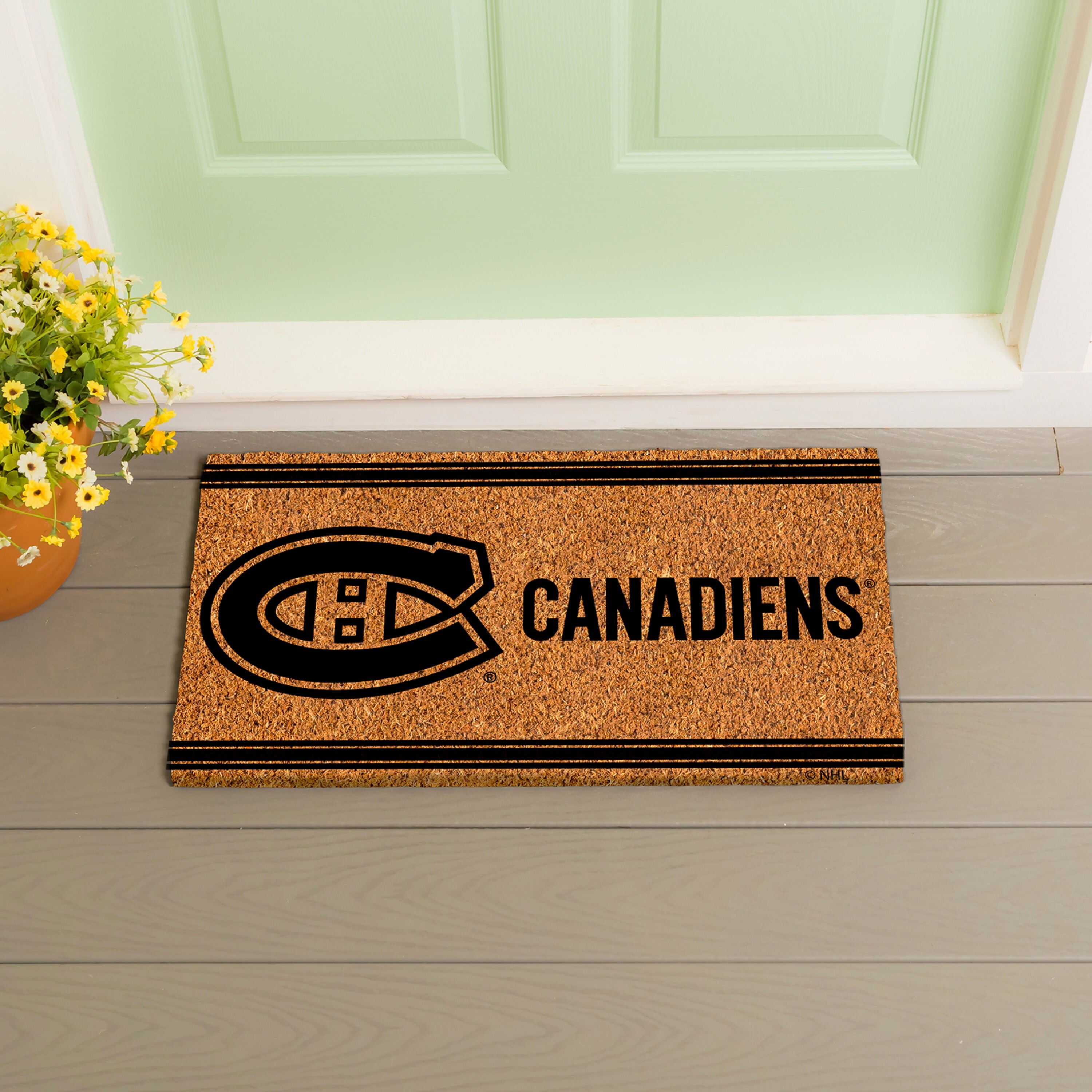 Montreal Canadiens, Coir Mat 1C - Sports Gifts, Sports Memorabilia, Sports Collectibles, Fan Shop