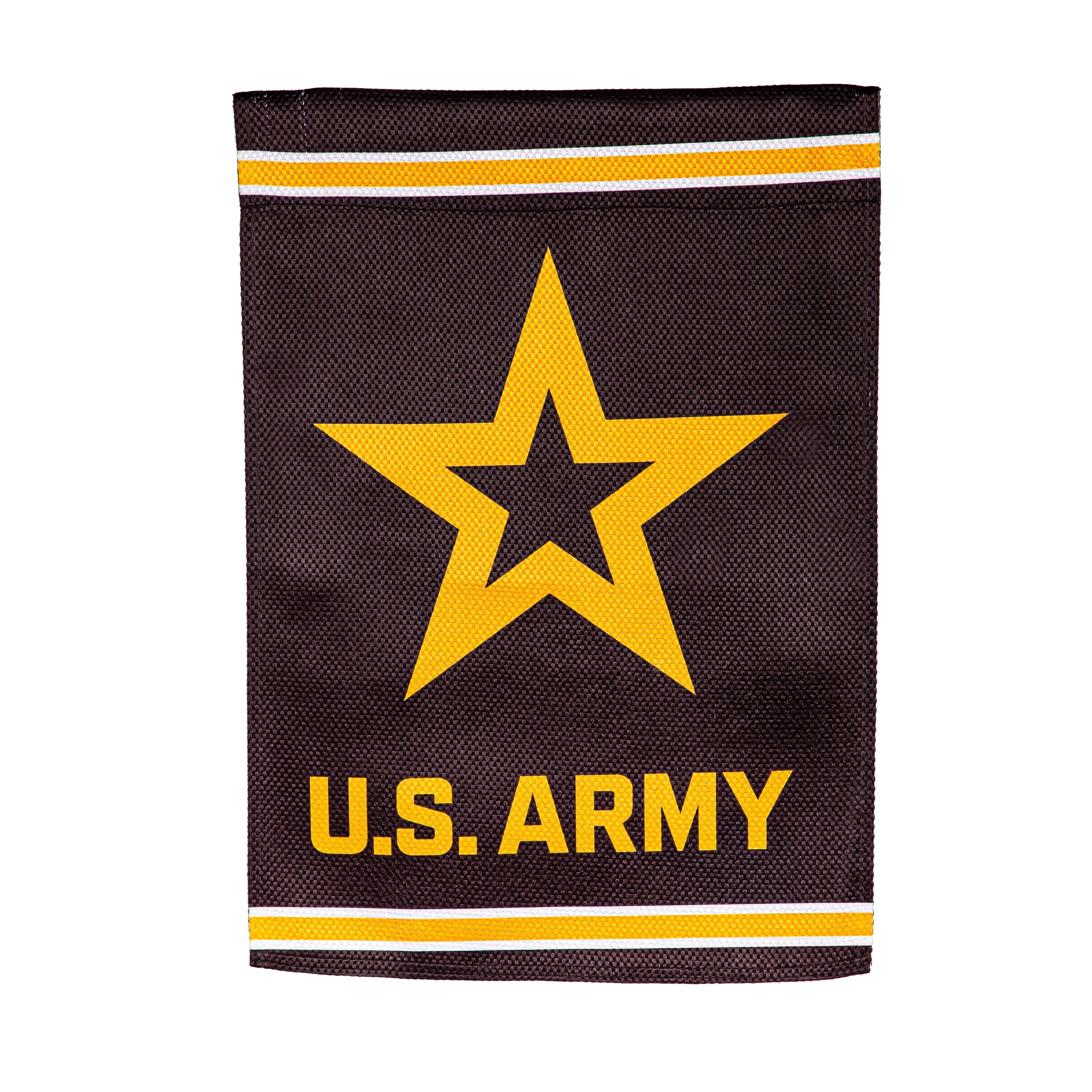 Embossed Suede Flag, GDN Size, Army - Sports Gifts, Sports Memorabilia, Sports Collectibles, Fan Shop