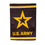 Embossed Suede Flag, GDN Size, Army - Sports Gifts, Sports Memorabilia, Sports Collectibles, Fan Shop