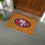 Coir Mat, 16"x28", San Francisco 49ers - Sports Gifts, Sports Memorabilia, Sports Collectibles, Fan Shop