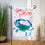 Seas & Greetings Moire Garden Flag - Sports Gifts, Sports Memorabilia, Sports Collectibles, Fan Shop