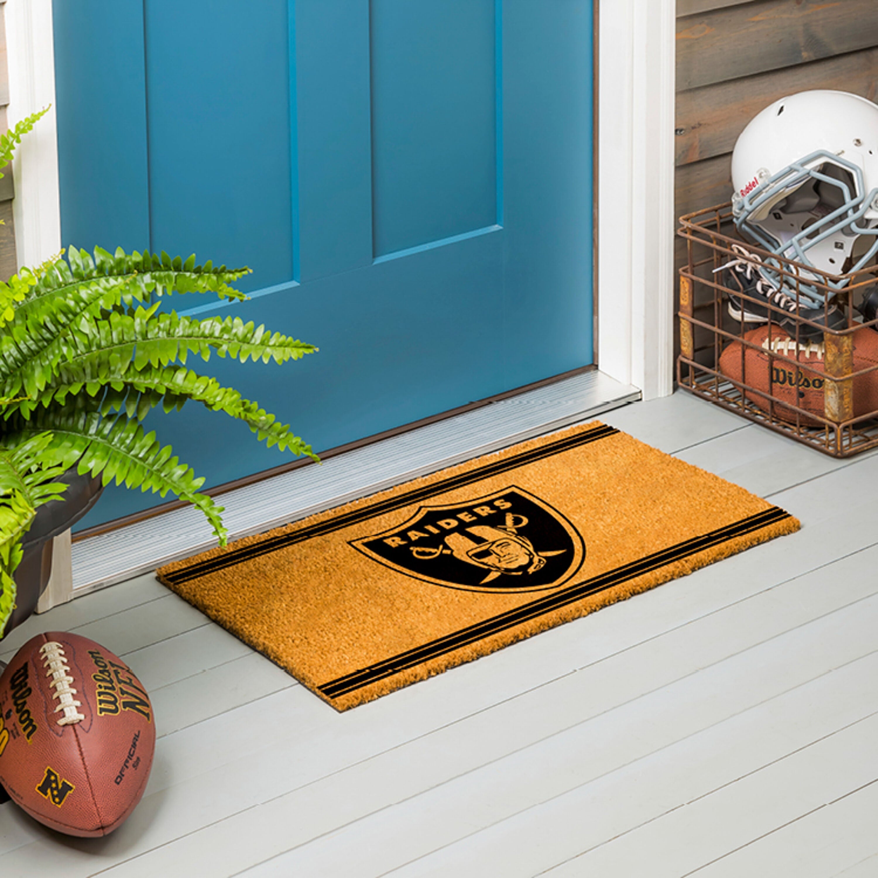 Las Vegas Raiders, Coir Mat 1C - Sports Gifts, Sports Memorabilia, Sports Collectibles, Fan Shop