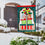 Mixed Print Presents Garden Applique Flag