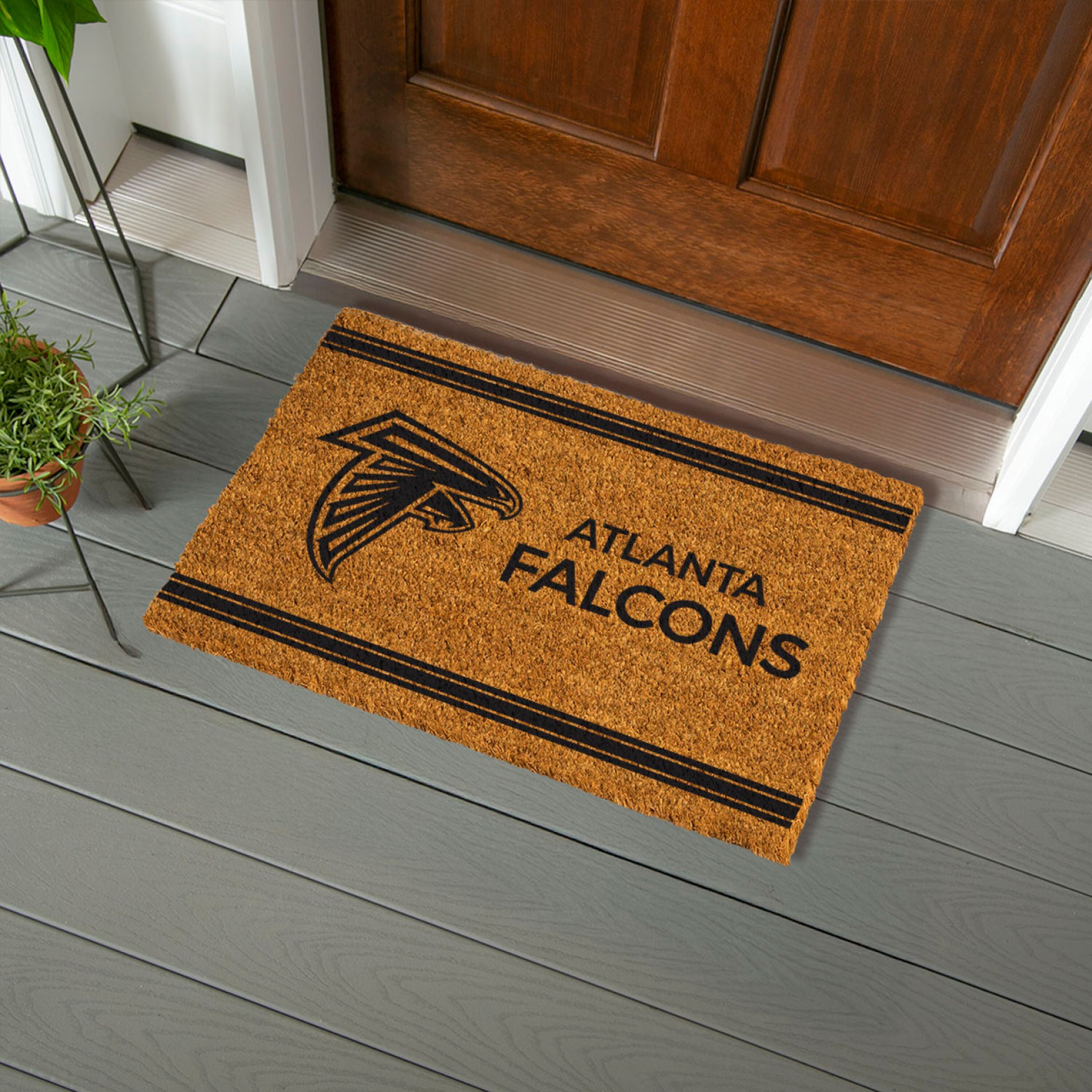 Atlanta Falcons, Coir Mat 1C - Sports Gifts, Sports Memorabilia, Sports Collectibles, Fan Shop