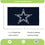 Dallas Cowboys Single Sided Estate Flag with 2 Grommets, 3'x5'