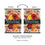 Fall Floral Applique Garden Flag