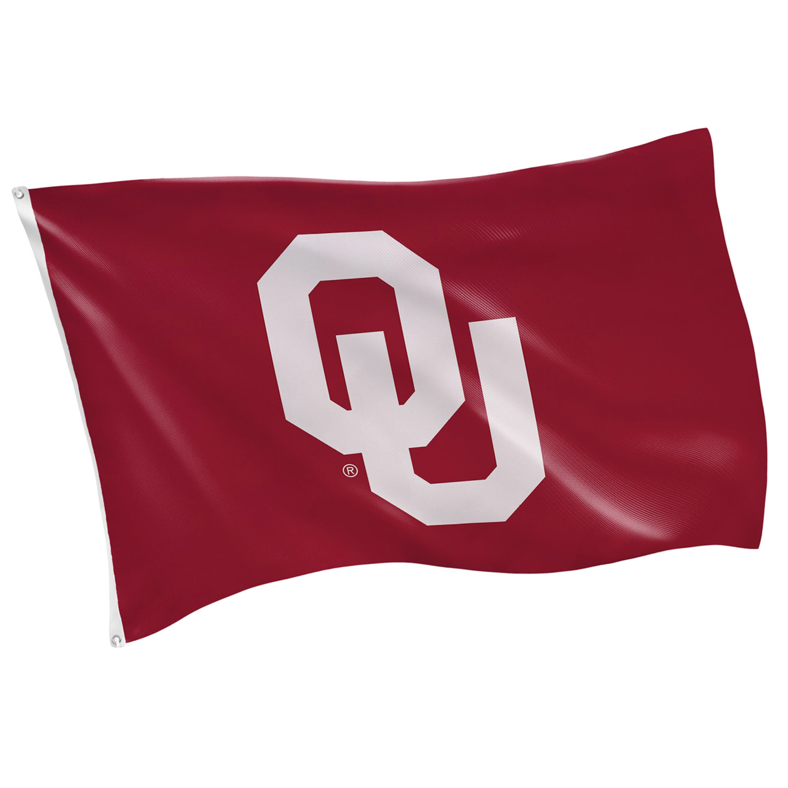 University of Oklahoma Single Sided Estate Flag with 2 Grommets, 3'x5'