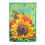 Fall Floral Suede House Flag - Sports Gifts, Sports Memorabilia, Sports Collectibles, Fan Shop