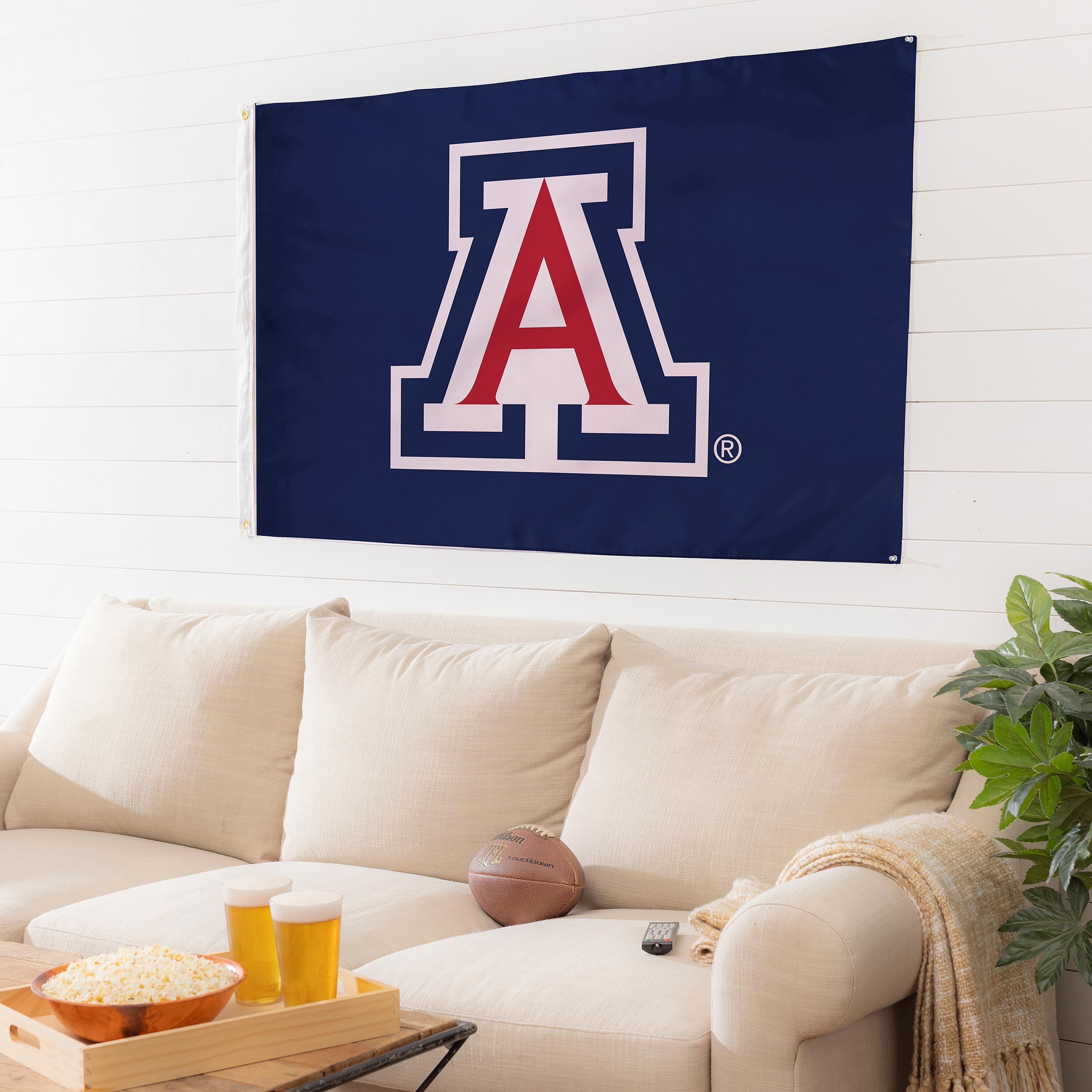 3'x5' Single Sided Flag w/ 2 Grommets, University of Arizona - Sports Gifts, Sports Memorabilia, Sports Collectibles, Fan Shop