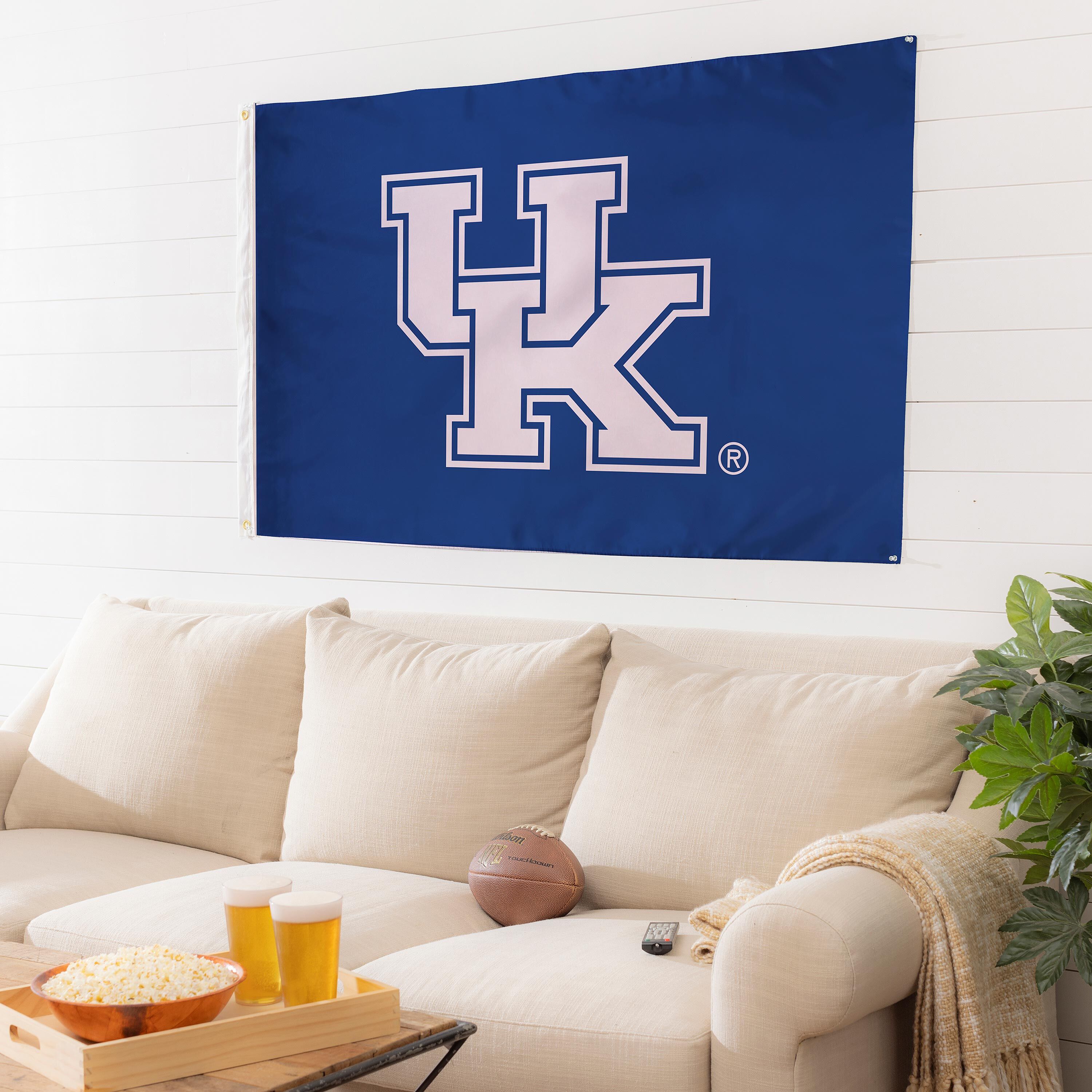 University of Kentucky Single Sided Estate Flag with 2 Grommets, 3'x5'