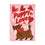 Puppy Love Applique Garden Flag