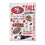 San Francisco 49ers, Moire Flag, GDN, Fall Seasonal - Sports Gifts, Sports Memorabilia, Sports Collectibles, Fan Shop