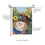 Scarecrow and Friend Applique Garden Flags